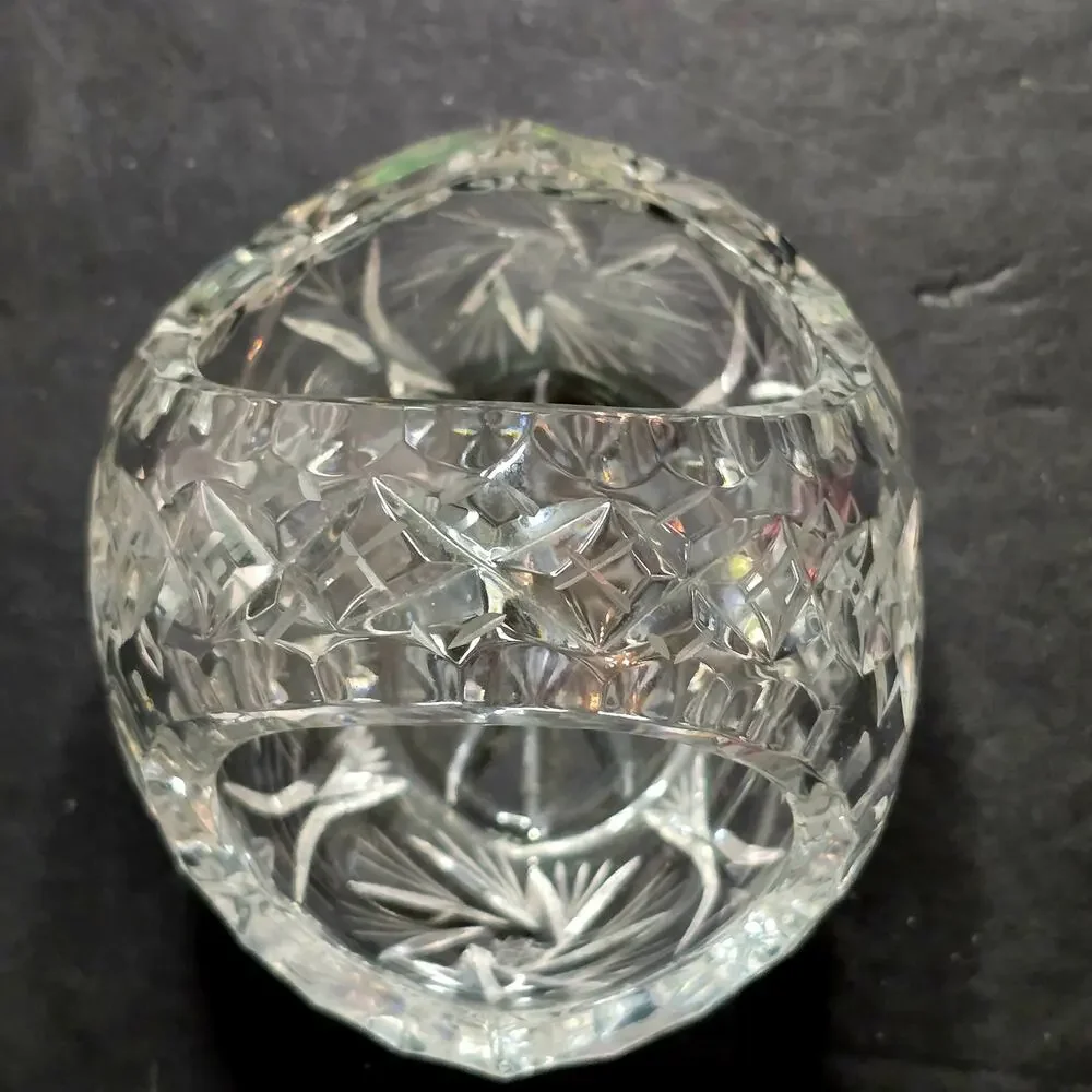 Cut Crystal Basket 4